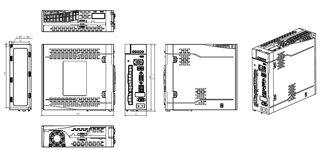 EL7-EC1000ST AC Servo Drive