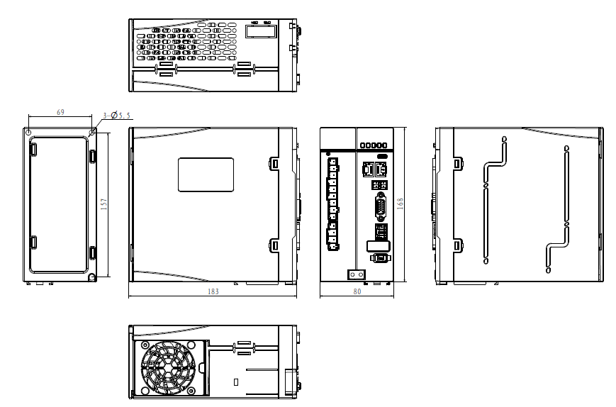 EL7-EC2000S AC Servo Drive