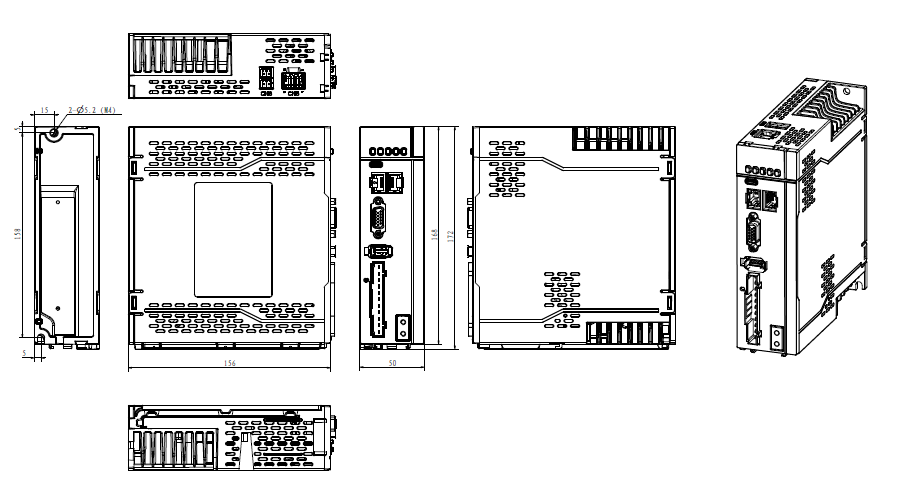 EL7-EC1000S AC Servo Drive