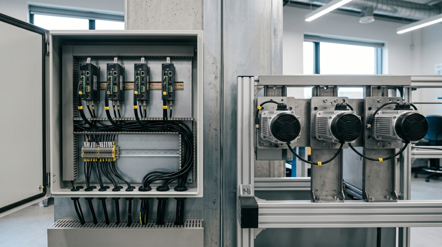 Integrated Servo Motor vs. Separate Servo Drive & Motor: Which Setup Saves More Space, Time & Cost?